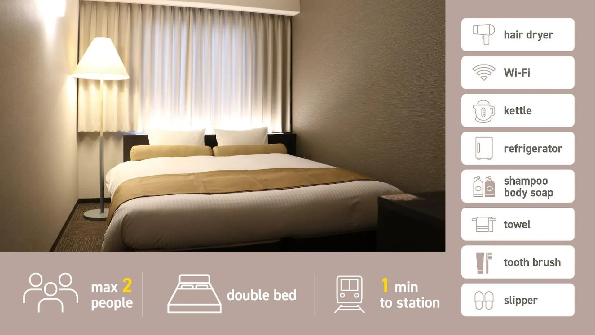 ****  Minamisenri Crystal Hotel Suita Japonya